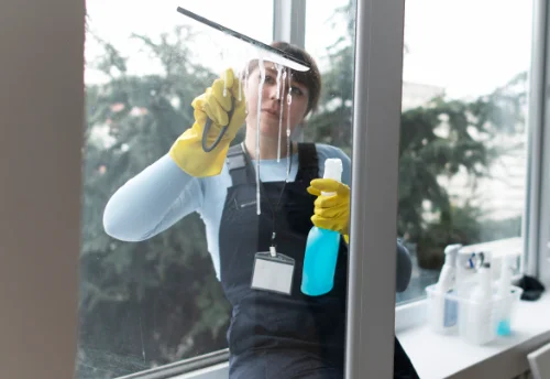 Nettoyage de vitres intérieures et extérieures à Étival-Clairefontaine